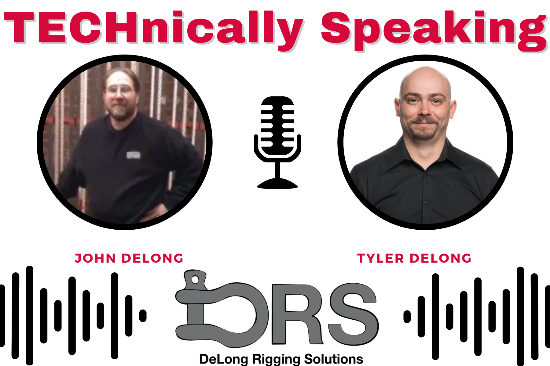 DeLong Rigging Solutions Podcast Graphic