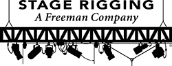 Stage Rigging: A Freeman Company Logo