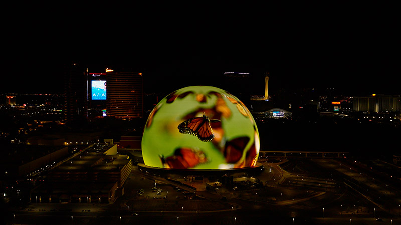 the las vegas sphere