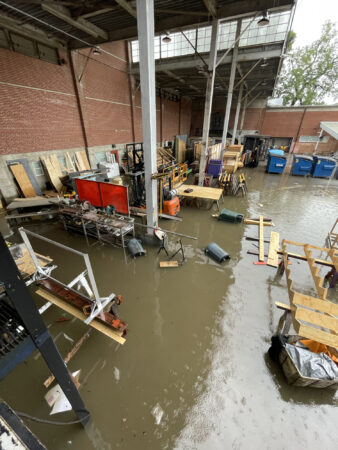 Flooding at The Muny