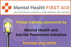 BTS Mental Health First Aid Fall