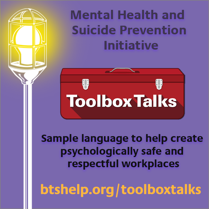 Behind the Scenes Toolbox Talks Graphic