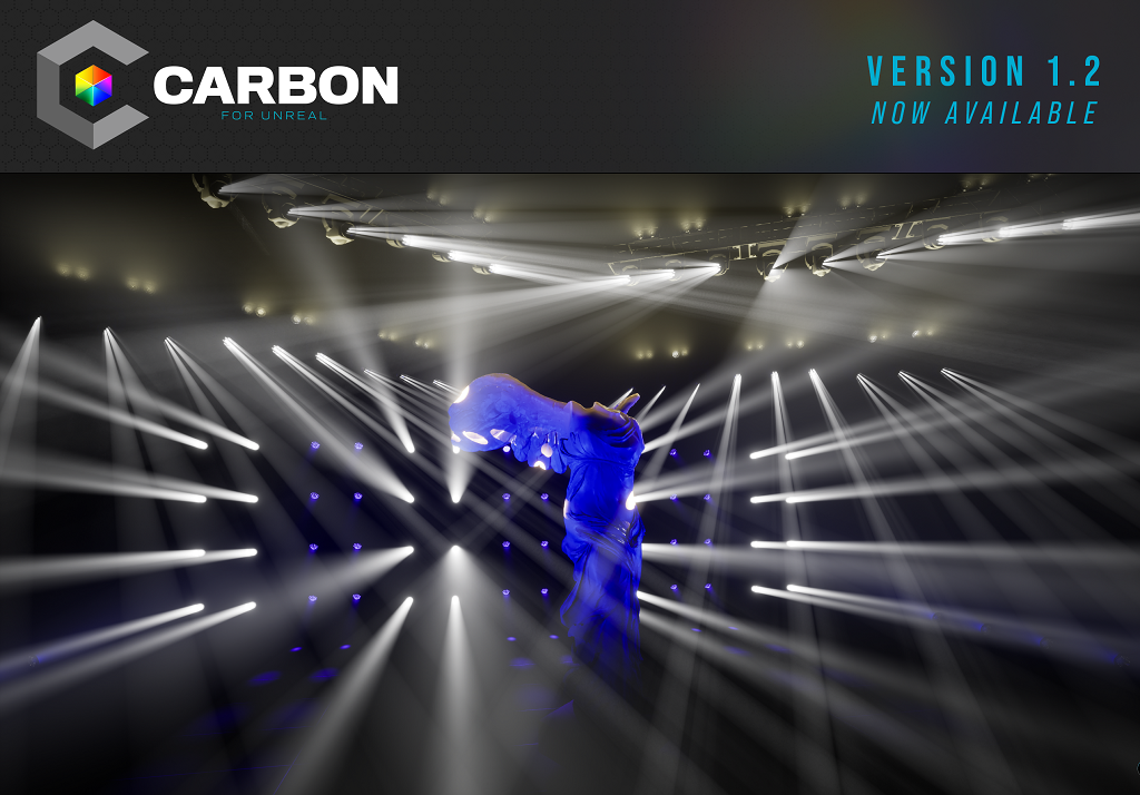 Carbon for Unreal Dream Scene Logo Frame