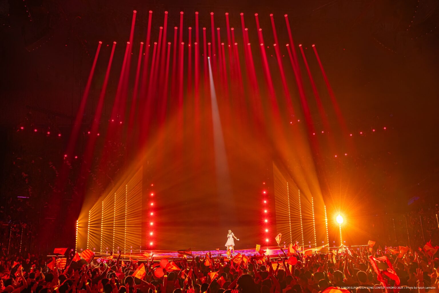 GLP X5 Series on display at the Junior Eurovision Song Contest.