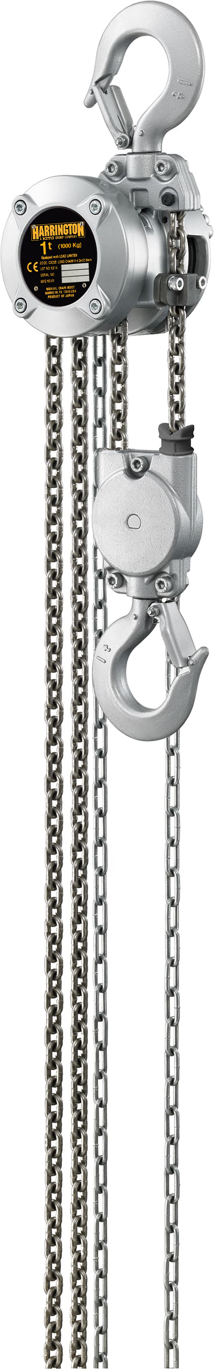 Harrington Hoists, Inc. 1 Ton Mini Hand Chain Hoist