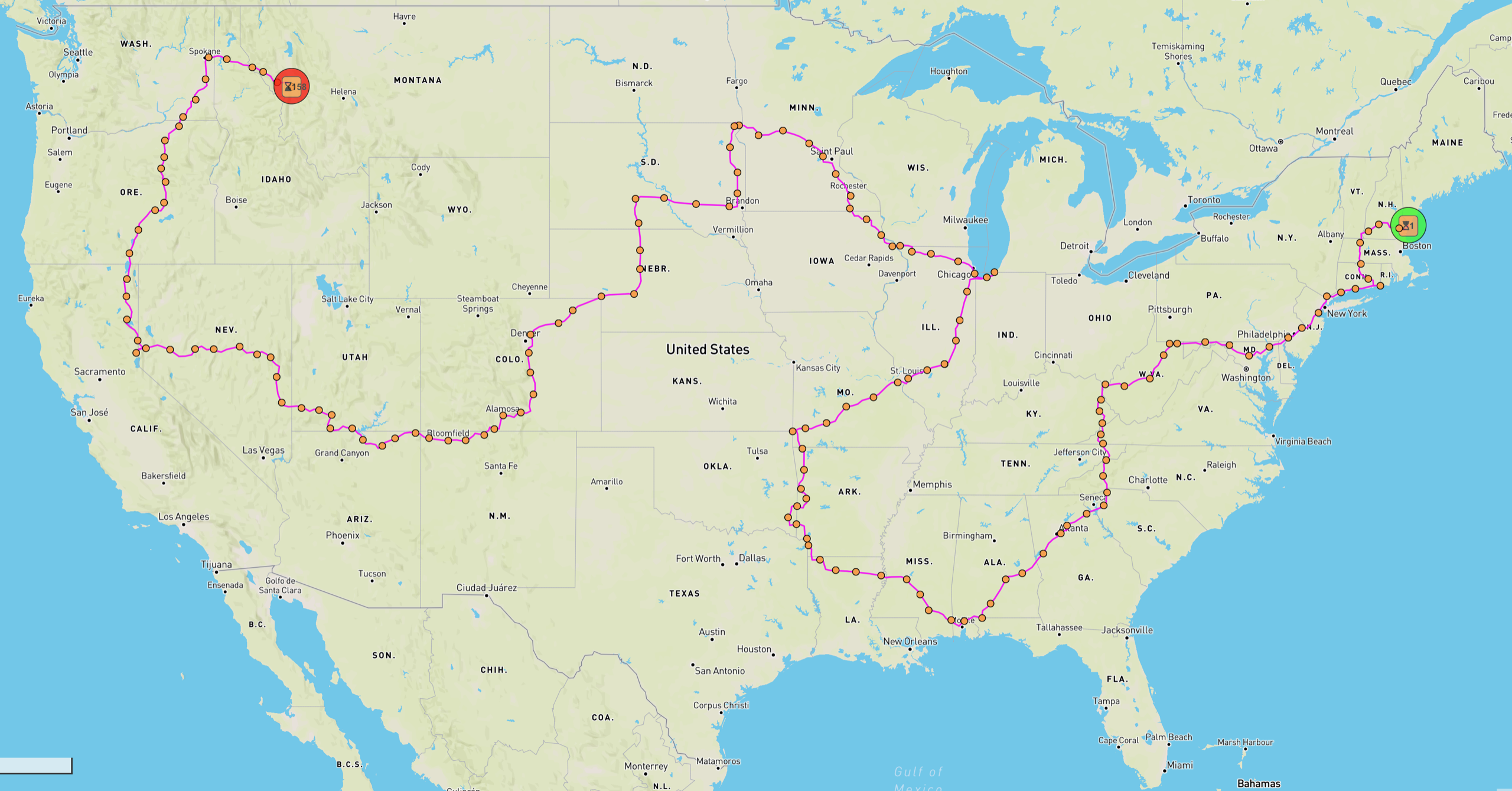 LRLR Autumn Extravaganza Map