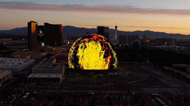 the las vegas sphere