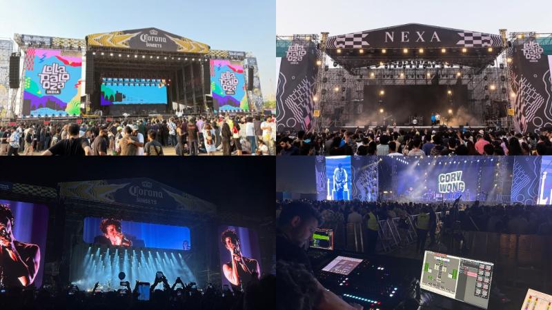 Stages at Lollapalooza India