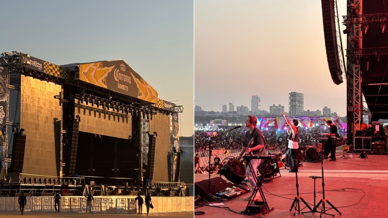 Stage at Lollapalooza India