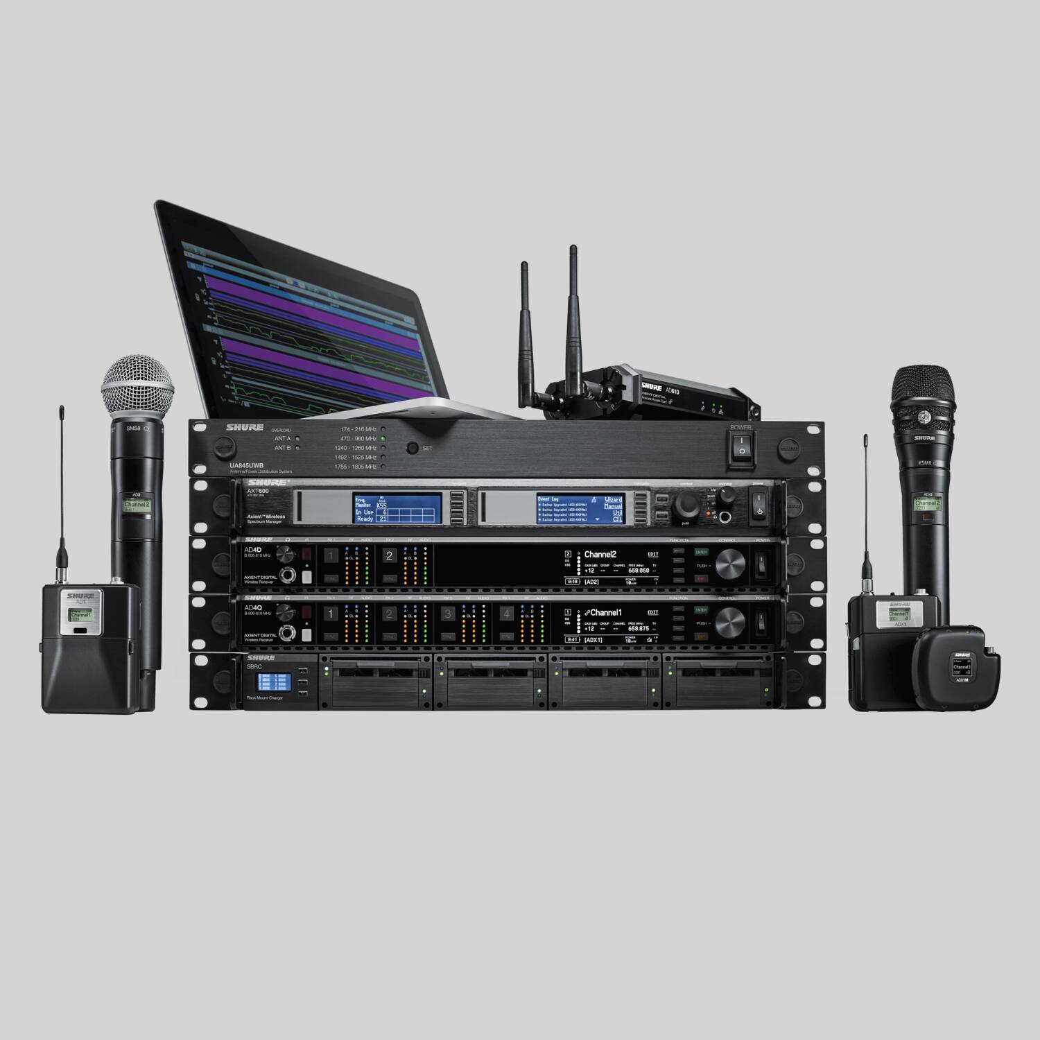 Shure Axient Digital Spectrum AD600