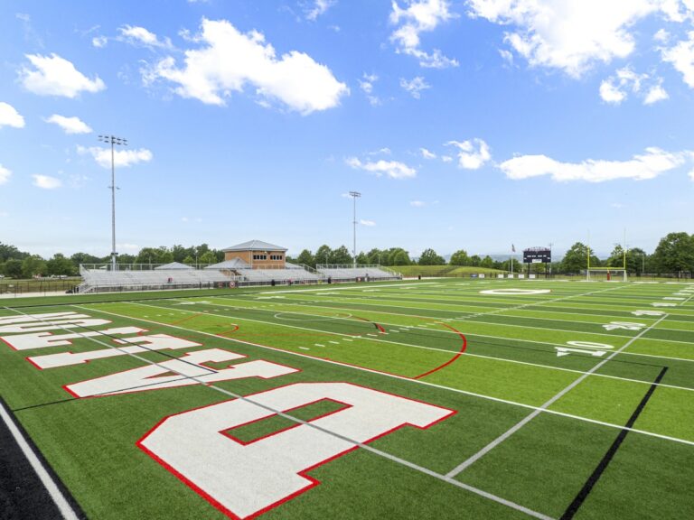 Dalton Stadium football field.