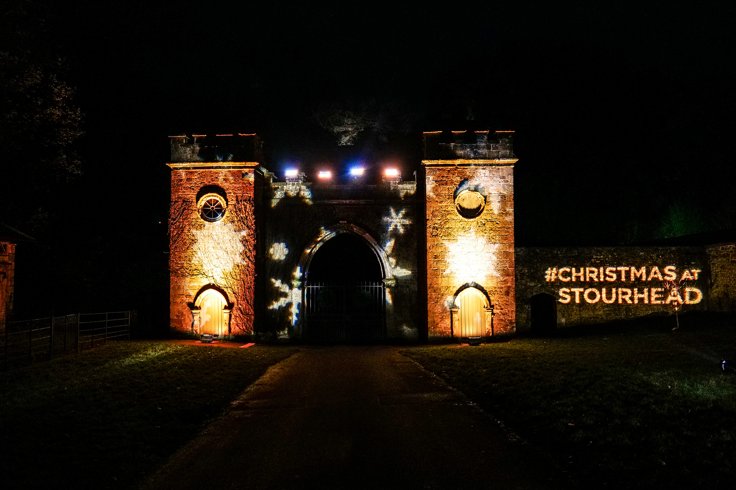 UK Christmas Light Trail GLP Lighting 