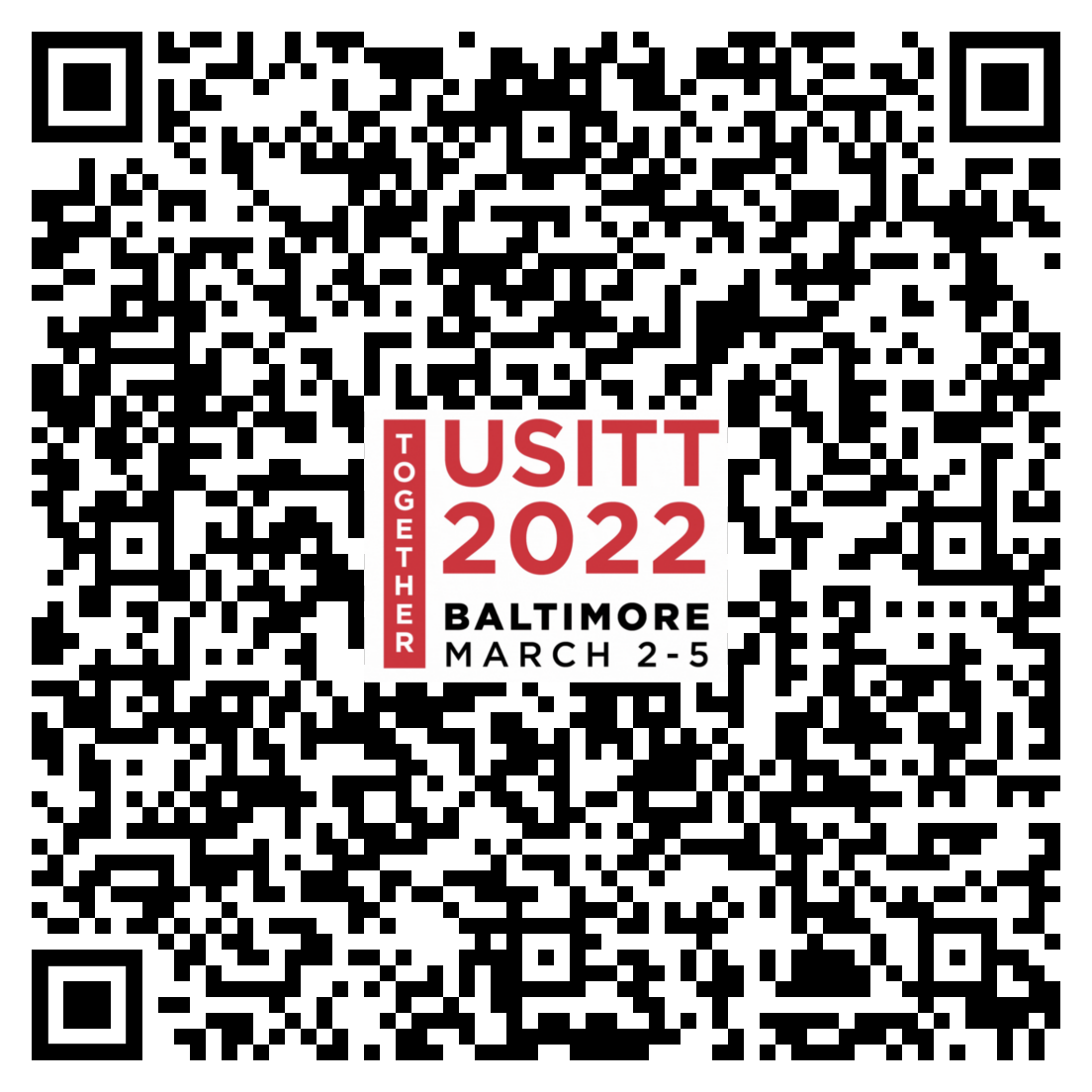 USITT22 42Chat vaccination QR Code