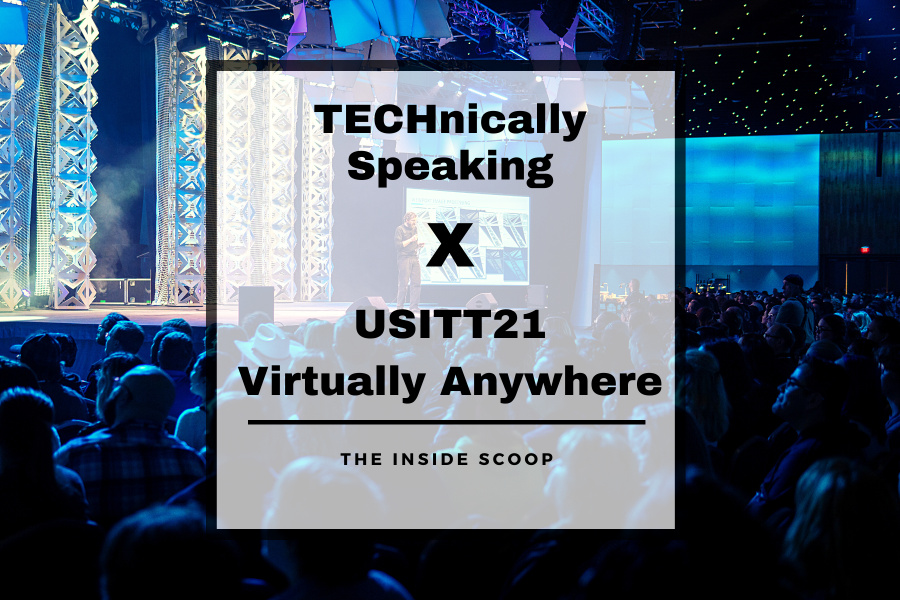 USITT21 Virtually Anywhere Podcast Graphic