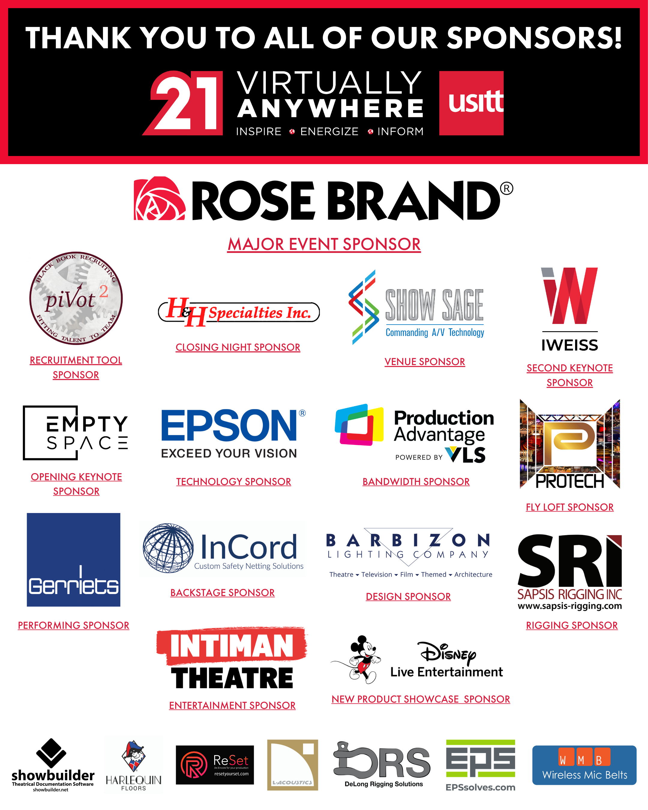 sponsors
