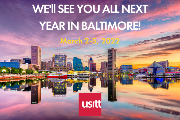 We'll See You Next year in Baltimore USITT 2022!