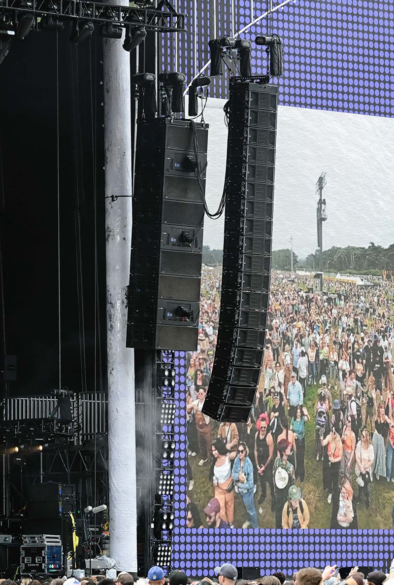 The Lands End main stage at the 2023 Outside Lands Festival. Photo by Steve Jennings