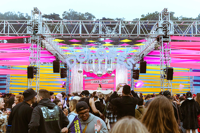 Dolores’ Stage at Outside Lands music festival